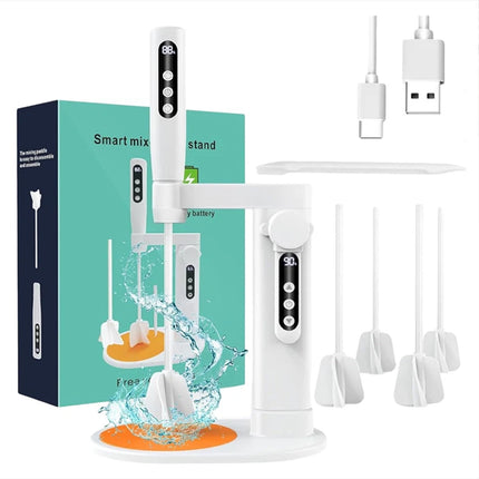 High Efficiency Epoxy Mixer with 5 Adjustable Speeds Portable for Resin Jewelry