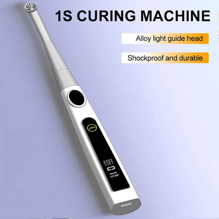 Dental Wireless Cordless LED Cure Curing Light Lamp 2400mw 5W Tool Resin 1 Sec