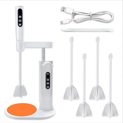 High Efficiency Epoxy Mixer with 5 Adjustable Speeds Portable for Resin Jewelry