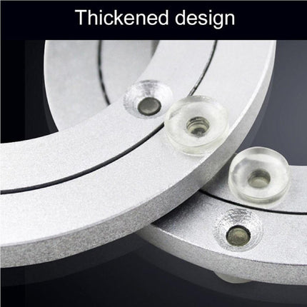 16" Aluminium Rotating Lazy Susan Bearing Turntable Round Swivel Plate