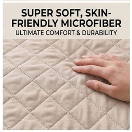 Sofa Cover Quilted Couch Covers Lounge Pet Protector Slipcovers Beige
