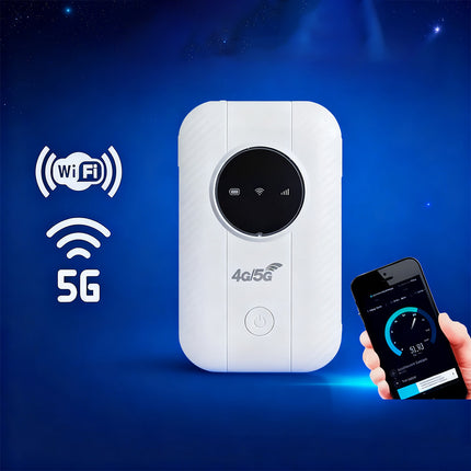 Wireless 4G 5G LTE Mobile Hotspot Router Unlocked-WiFi Portable MiFi Broadband