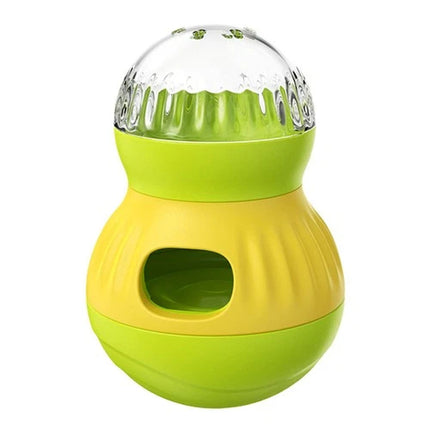 Pet Dog Cat Treat Food Dispenser Toy Slow Feeder Puzzle Interactive Ball Toy AU