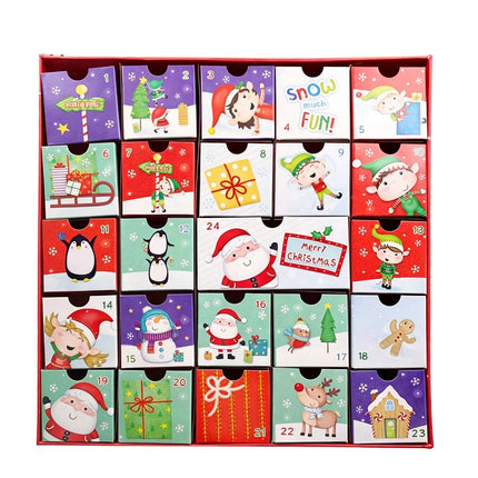 Christmas Advent Calendar Countdown DIY Making Kit Gift Santa Elf Decor