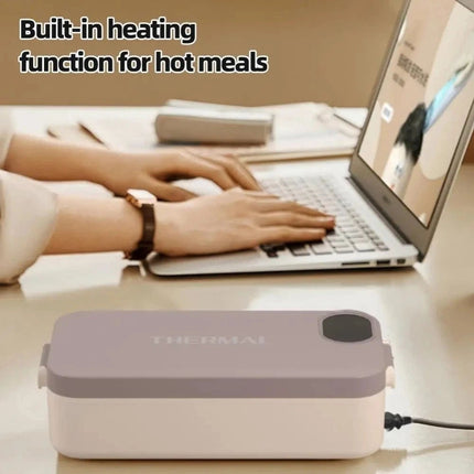 Heating Function Food Warmer 900ml Capacity Hot Meal Container School