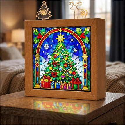 DIY Acrylic Puzzle Night Light, Christmas Stocking Treasure Puzzle Lamp
