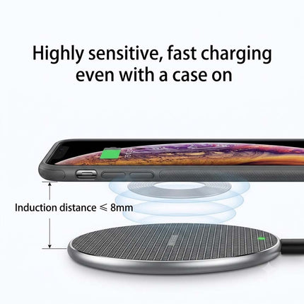 Wireless Charger 15W Fast Charging Pad For iPhone Samsung Android