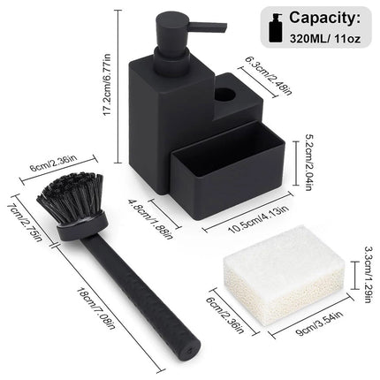 Kitchen Organizer 3 in 1 Multi Purpose Storage Cleaning Rack Shelf Home Solution