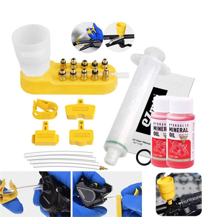 Bicycle  Hydraulic Oil Disc Brake Bleed Kit for Shimano Tektro Magura Sram
