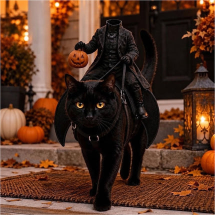 3D Halloween Pet Costume Creative Cat Saddle Costume Pet Clothes