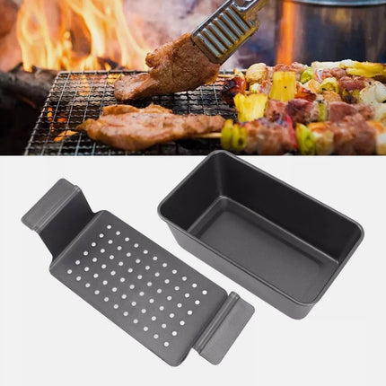 Non Stick Meat Loaf Pan with Drain Tray Loaf Pan for Baking Bread Toast Box Mold