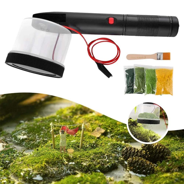 Miniature Scenery Model Material Flocking Static Grass Applicator Modeling