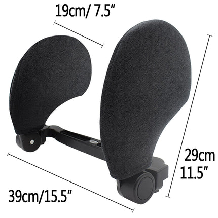 Adjustable  Headrest Neck Pillow Cushion Head Support Pad Soft Comfort