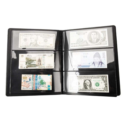 60 BankNote Album Stock Collection Storage Currency Holder Pocket Coin