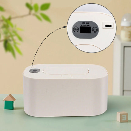 Portable Wet Wipes Temperature Keeping Storage Box Travel Dispenser Holder
