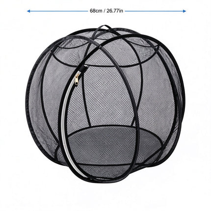 Rolling Cat Hamster Ball for Outside,Pop Up Catio Outdoor Cat Enclosure 27inch