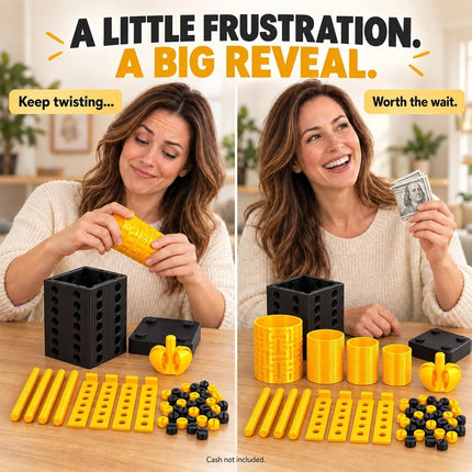 2027 Upgrade Annoying Gift Box, Multi Layer Nesting Screw Gift Box