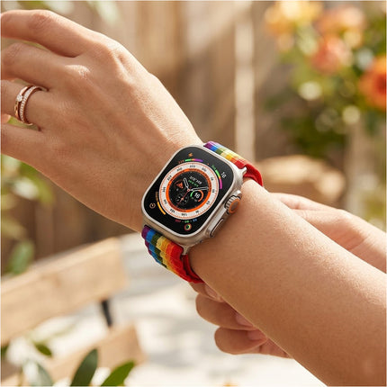 For Apple Watch iWatch Band Strap 9 8 7 6 SE 46mm 42mm 44mm SE Nylon Alpine