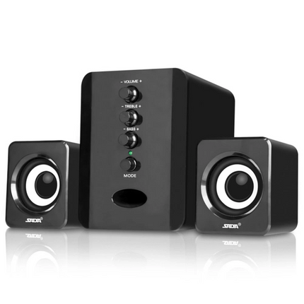 Surround 3D Sound System Speakers Gaming Bass USB Wired for Desktop Computer