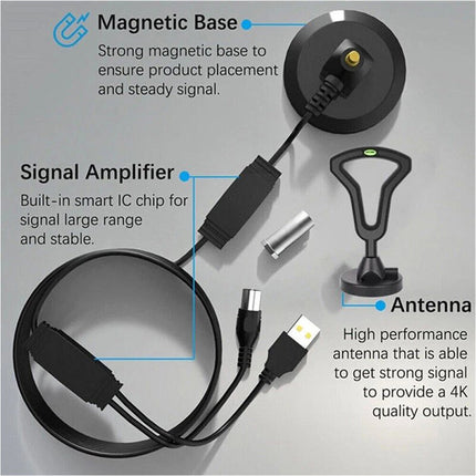 5600 Miles Digital TV Antenna HDTV Amplified 4K 1080P Indoor/outdoor