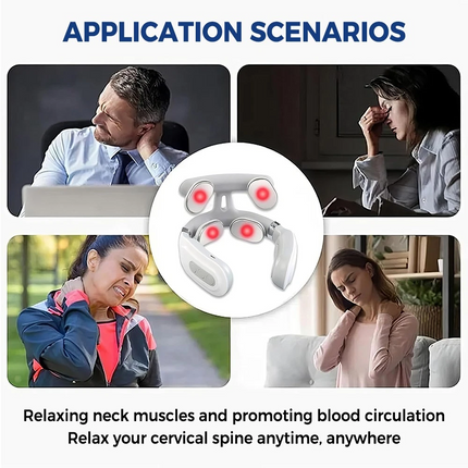 Sports Recovery Massagers Kneading Heat Massage Relief Pain USB Rechargeable