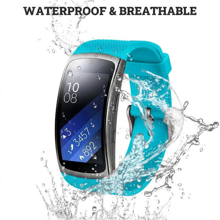 Samsung Smart Wristband Gear Fit 2 Pro/Fit2 Band Sport Silicone Wrist Strap Teal