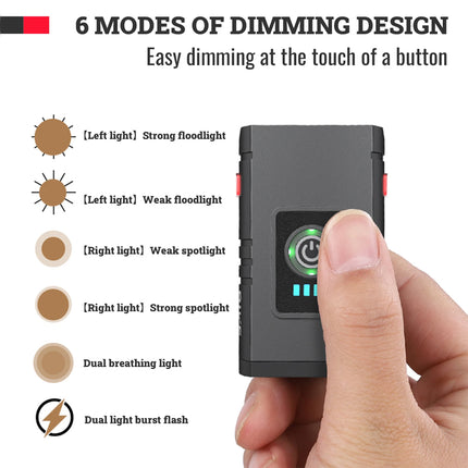 Bike Light Set Rechargeable LED Bicycle Lights Waterproof Headlight Front Rear