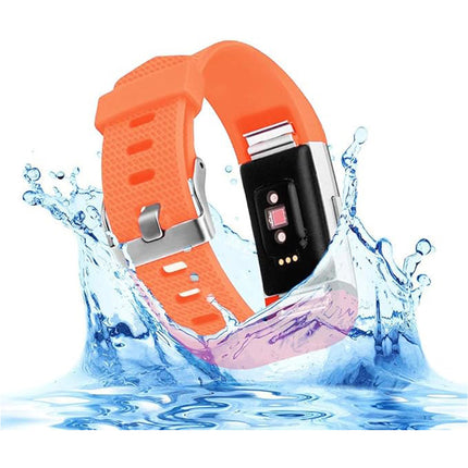 Fitbit Charge 2 Replacement Band Orange Size L - Image 2