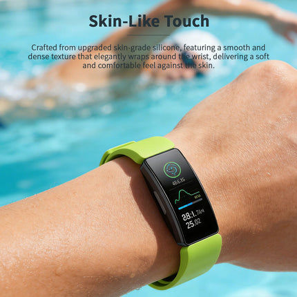 Fitbit Inspire HR Replacement Band Soft Silicone Sports Wrist Smart Watch Strap Green - Image 3