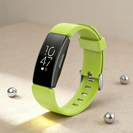 Fitbit Inspire HR Replacement Band Soft Silicone Sports Wrist Smart Watch Strap Green - Image 4
