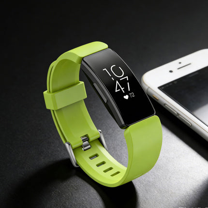 Fitbit Inspire HR Replacement Band Soft Silicone Sports Wrist Smart Watch Strap Green - Image 5