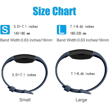 Fitbit Inspire HR Replacement Band Soft Silicone Sports Wrist Smart Watch Strap Green - Image 7