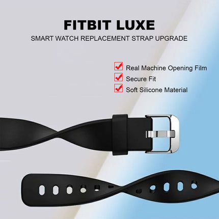 Fitbit Luxe Silicone Replacement Watch Band Wristband Cyan