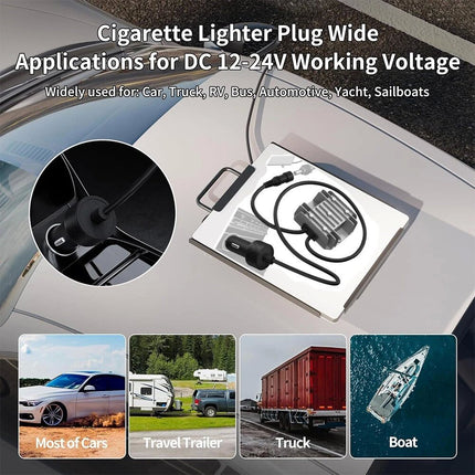 For Starlink Mini Step Up Converter 10-28V to 30V 3.5A w/ Cigarette Lighter Plug - Image 3