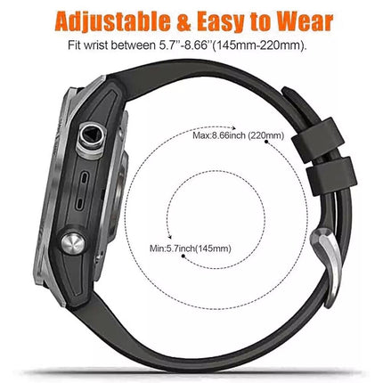 Garmin Fenix 5/6/5X/6X Smartwatch Band White - Image 7