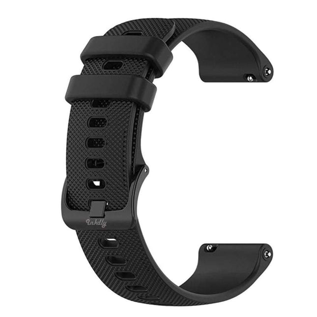 Garmin Forerunner 745 Vivoactive 4 Replacement Watch Band  22mm Black