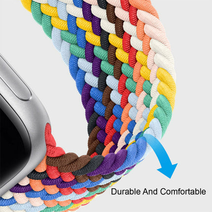 Nylon Elastic Band For Apple Watch 38/40/41mm Camouflage