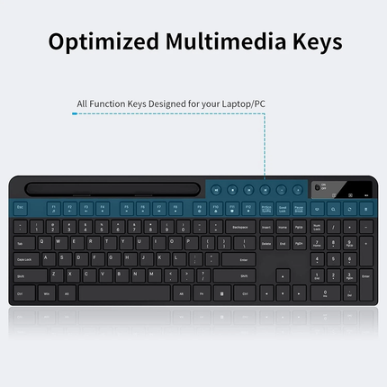 Wireless keyboard and mouse combo set for office use