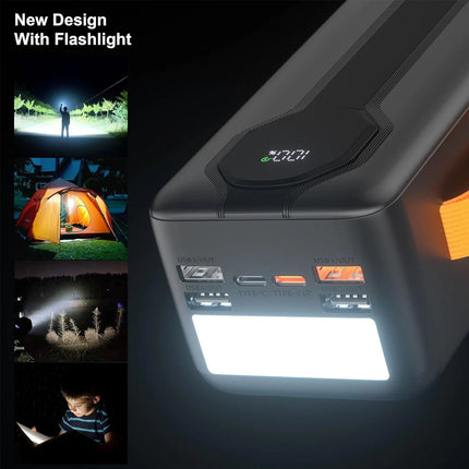 Large Capacity Bank Power Portable Fast Charger Battery 4 USB Phone Heavy Duty - Image 5
