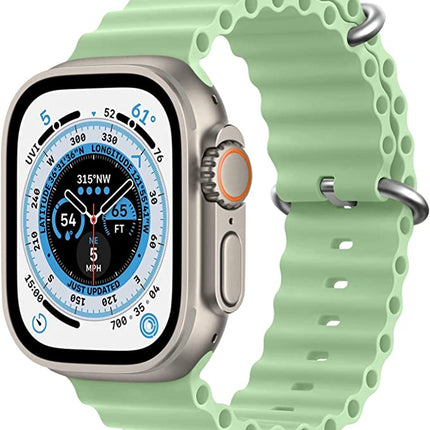 Apple Watch Ocean Band IWatch Ultra Series 8 7 6 5 SE 38 40 44 41 42 45 49mm Mint Green