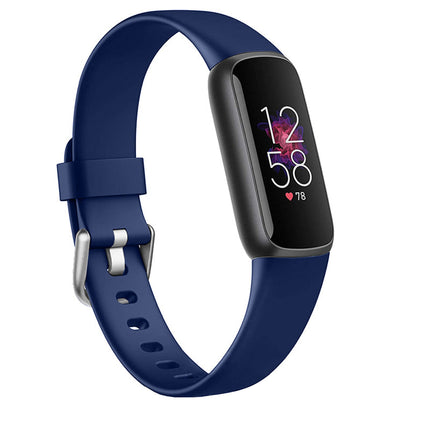 Fitbit Luxe Silicone Replacement Watch Band Wristband Black