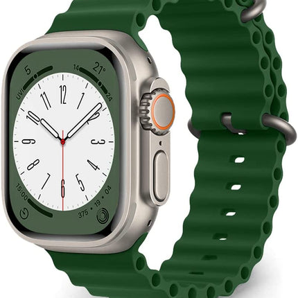 Apple Watch Ocean Band IWatch Ultra Series 8 7 6 5 SE 38 40 44 41 42 45 49mm Olive