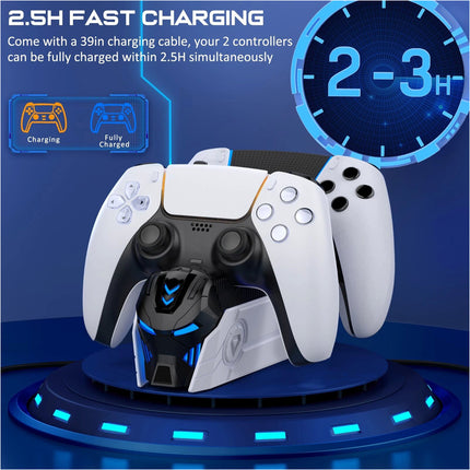 PS5 Controller Charger Station Stand DualSense Charging Dock For PlayStation 5 - Image 3