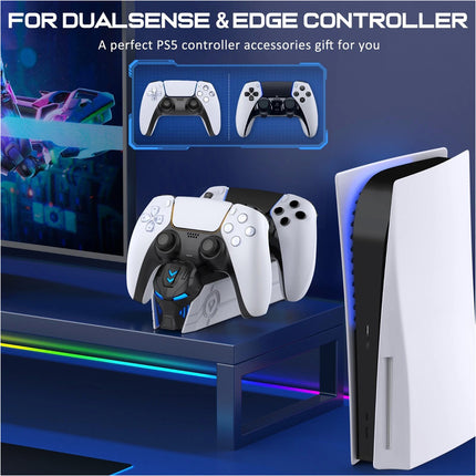 PS5 Controller Charger Station Stand DualSense Charging Dock For PlayStation 5 - Image 5