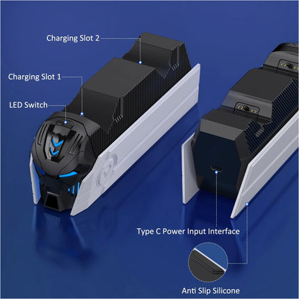 PS5 Controller Charger Station Stand DualSense Charging Dock For PlayStation 5 - Image 7