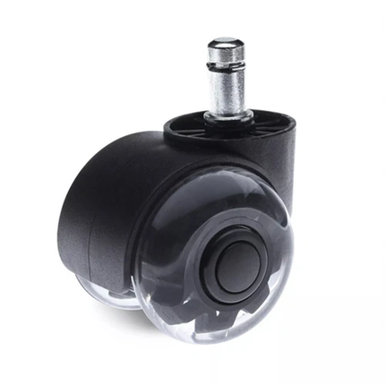 5pcs Rollerblade Office Desk Chair Wheels Replacement Rolling Caster Grip Ring