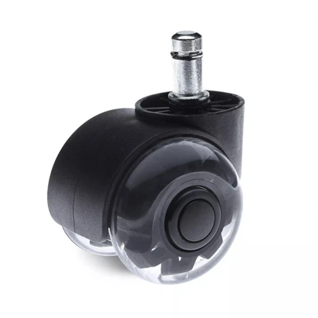 5pcs Rollerblade Office Desk Chair Wheels Replacement Rolling Caster Grip Ring