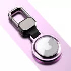 For Apple AirTag Heavy Duty Metal Magnetic Case Air Tag Shell Shockproof Cover Purple