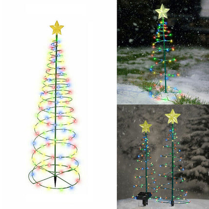 Outdoor String Lights Solar Powered Christmas Tree Decoration Garden Home LED