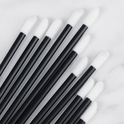 200Pcs Lip Gloss Brush Disposable Wands Lipstick Eyelash Extension Removal